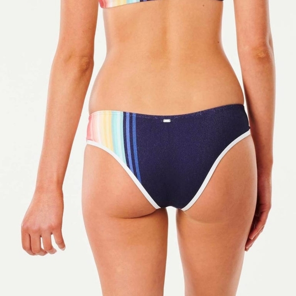 SAYULITA STRIPE LONGLINE TRI BIKINI TOP - Picture 14 of 14